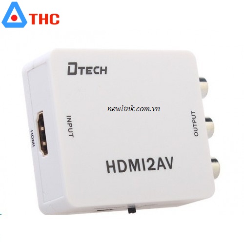 bộ chuyển đổi HDMI to AV (Dtech)